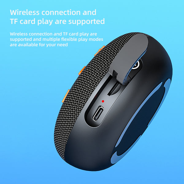 Snap-On Magnetic Mini Bluetooth Speaker – Loud Sound, Anywhere You Go 🔊