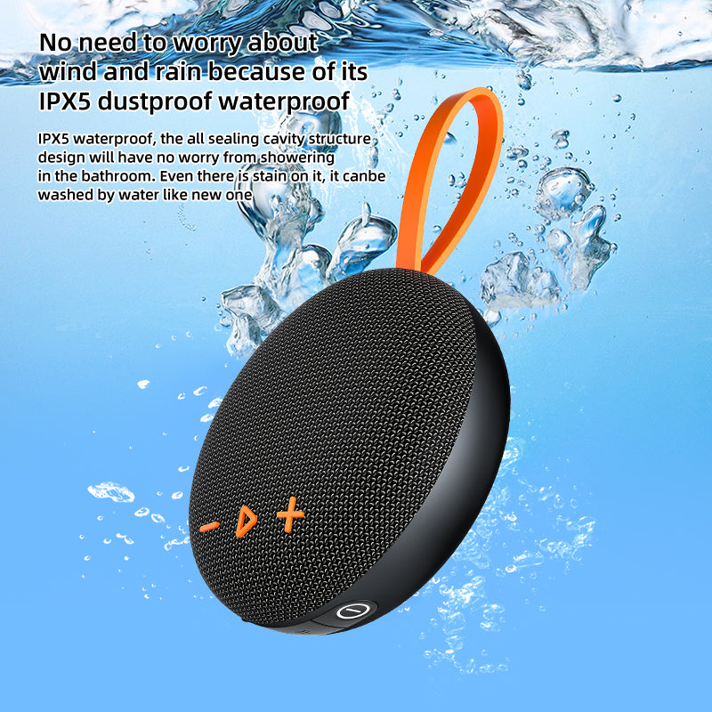 Snap-On Magnetic Mini Bluetooth Speaker – Loud Sound, Anywhere You Go 🔊